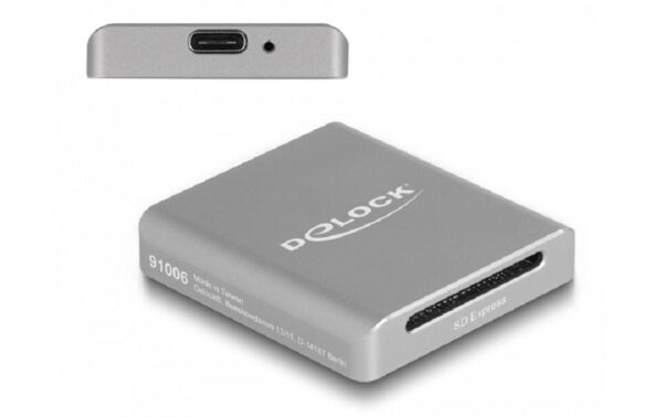 1375813_2 - Mediatech Delock USB 3.0 Card Reader SD Esxpress USB-Typ-C, SD Express (SD 7.1)
