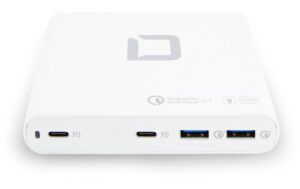 1376538_1 - Mediatech Dicota Univ Laptop Charger Universal PRO EU/UK (120W), weiss