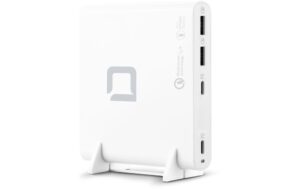1376538_6 - Mediatech Dicota Univ Laptop Charger Universal PRO EU/UK (120W), weiss