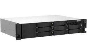 1377631_2 - Mediatech QNAP NAS TS-873AeU-RP-4G, 8-bay AMD Ryzen V1000 series, 4GB, redundant PSU