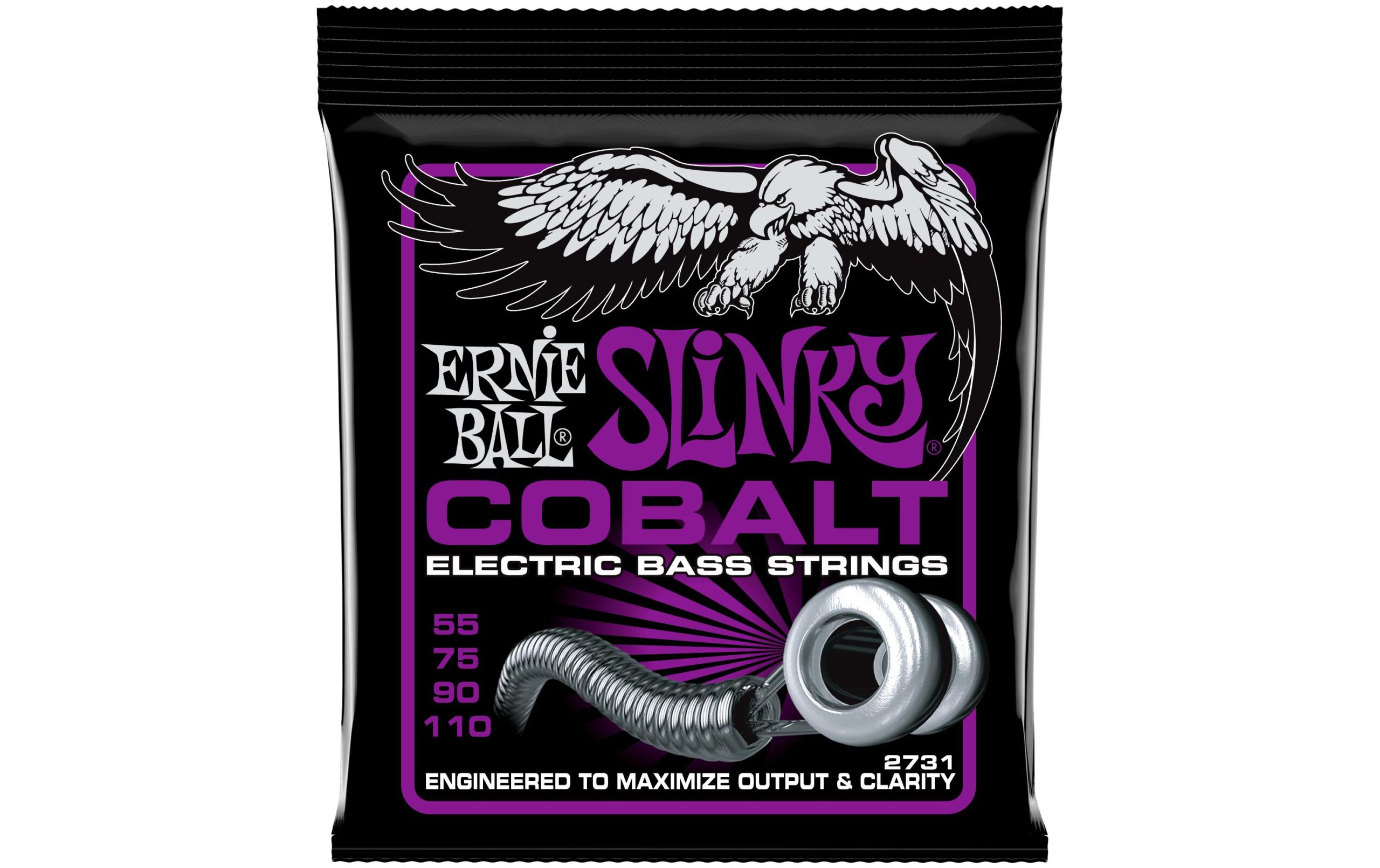 1380384 - Mediatech Ernie Ball 2731 Slinky Cobalt E-Bass Saitensatz, Power 55-110 kaufen Schweiz | Mediatech.ch