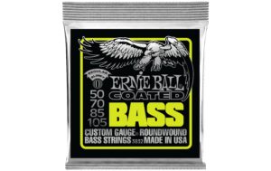 Ernie Ball 3832 Slinky Coated E-Bass Saitensatz, Regular 50-105