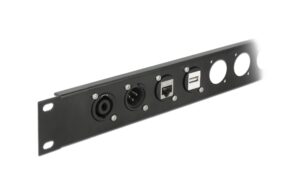 1380845_1 - Mediatech Delock Keystone Modul: 3.5mm 3 Pin Klinkenstecker zu Terminalblock, schwarz
