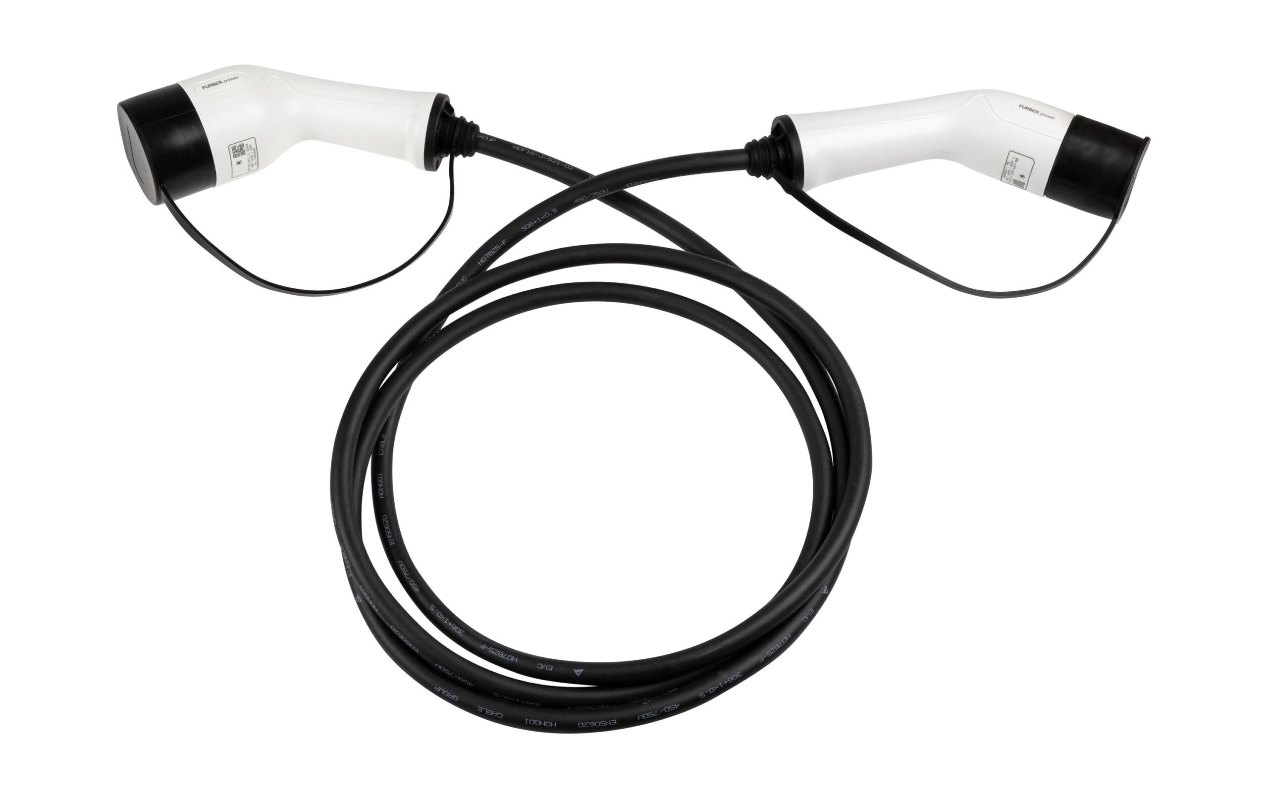 1382898 - Mediatech F.power Typ 2 Ladekabel THOR 7.4kW 3m einphasig, 250V, 32A, gerade
