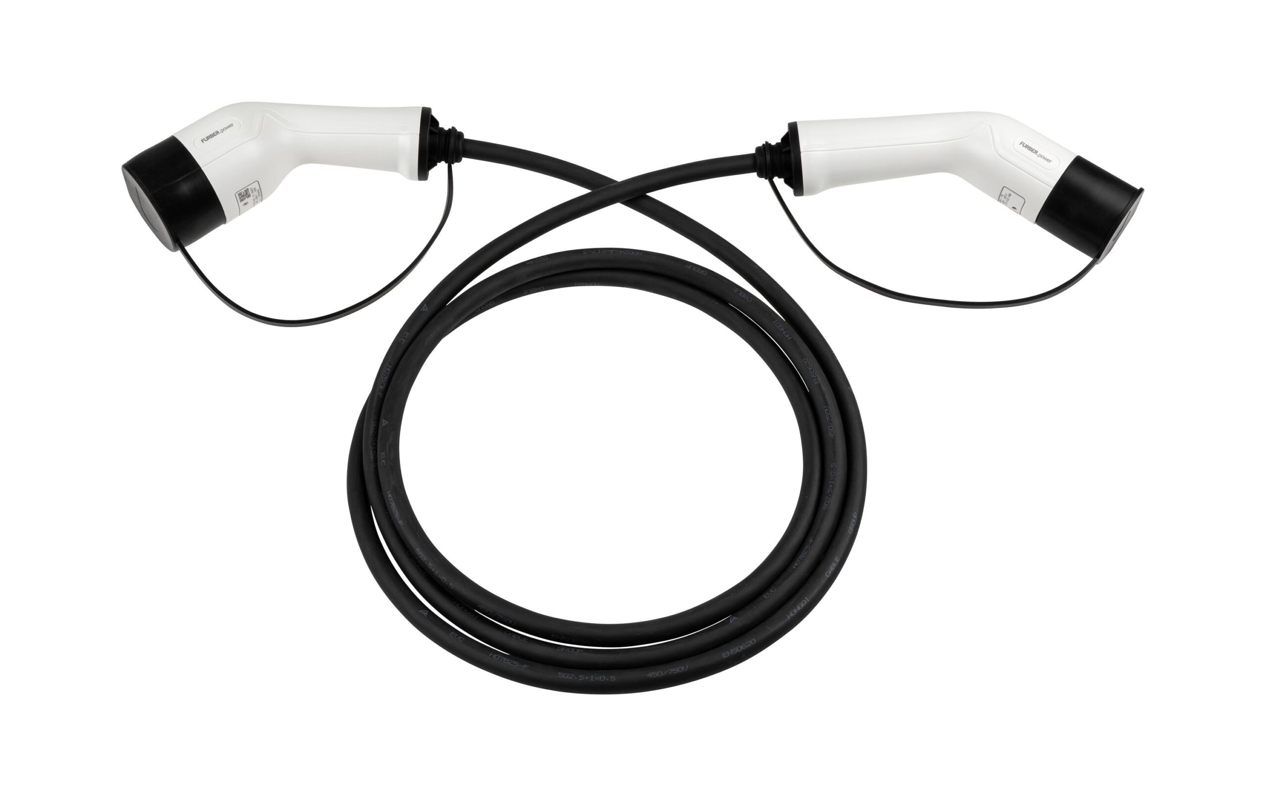 1382902 - Mediatech F.power Typ 2 Ladekabel THOR 11kW 3m dreiphasig, 480V, 16A, gerade