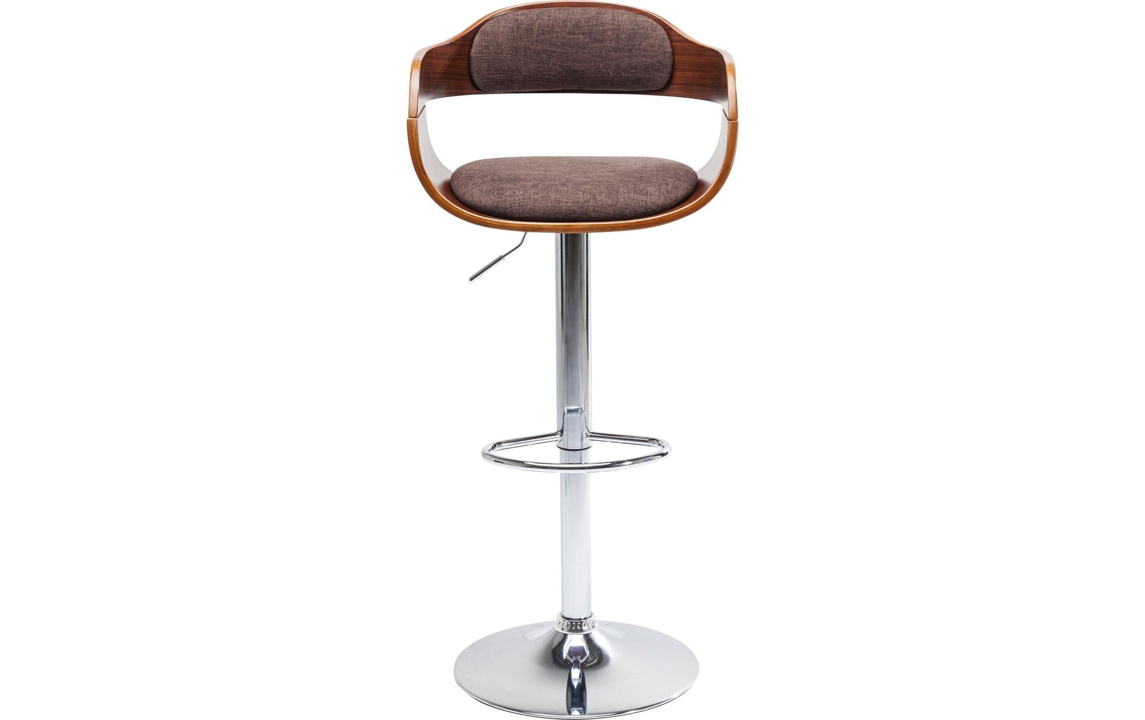 1384211 - Mediatech Kare Barhocker Monaco Schoko 106x48x48 cm (HxBxL), Kunstleder, Metall,
