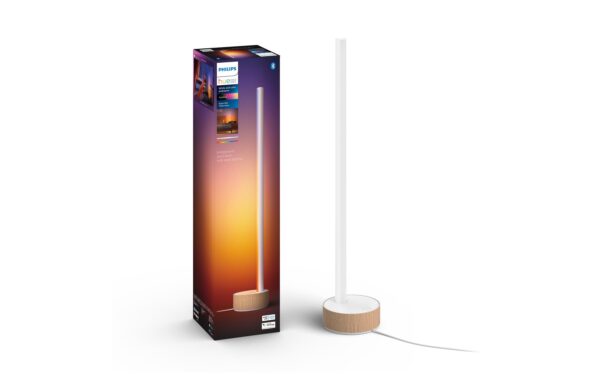 Philips Hue Gradient Tischl. Signe Oak weiss