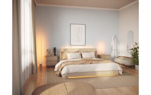 Philips Hue Gradient Tischl. Signe Oak weiss