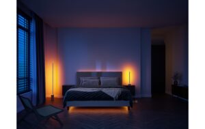 Philips Hue Gradient Tischl. Signe Oak weiss