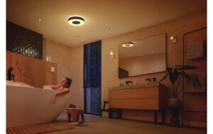 Philips Hue White & Color Amb. Xamento Deckenleuchte M schwarz