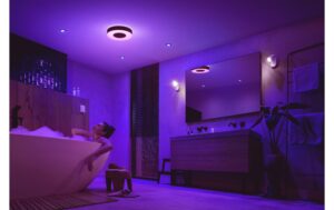 Philips Hue White & Color Amb. Xamento Deckenleuchte M schwarz