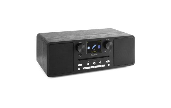 Audizio NaplesBK DAB+/FM/Net Radio mit BT/SD u. CD, schwarz