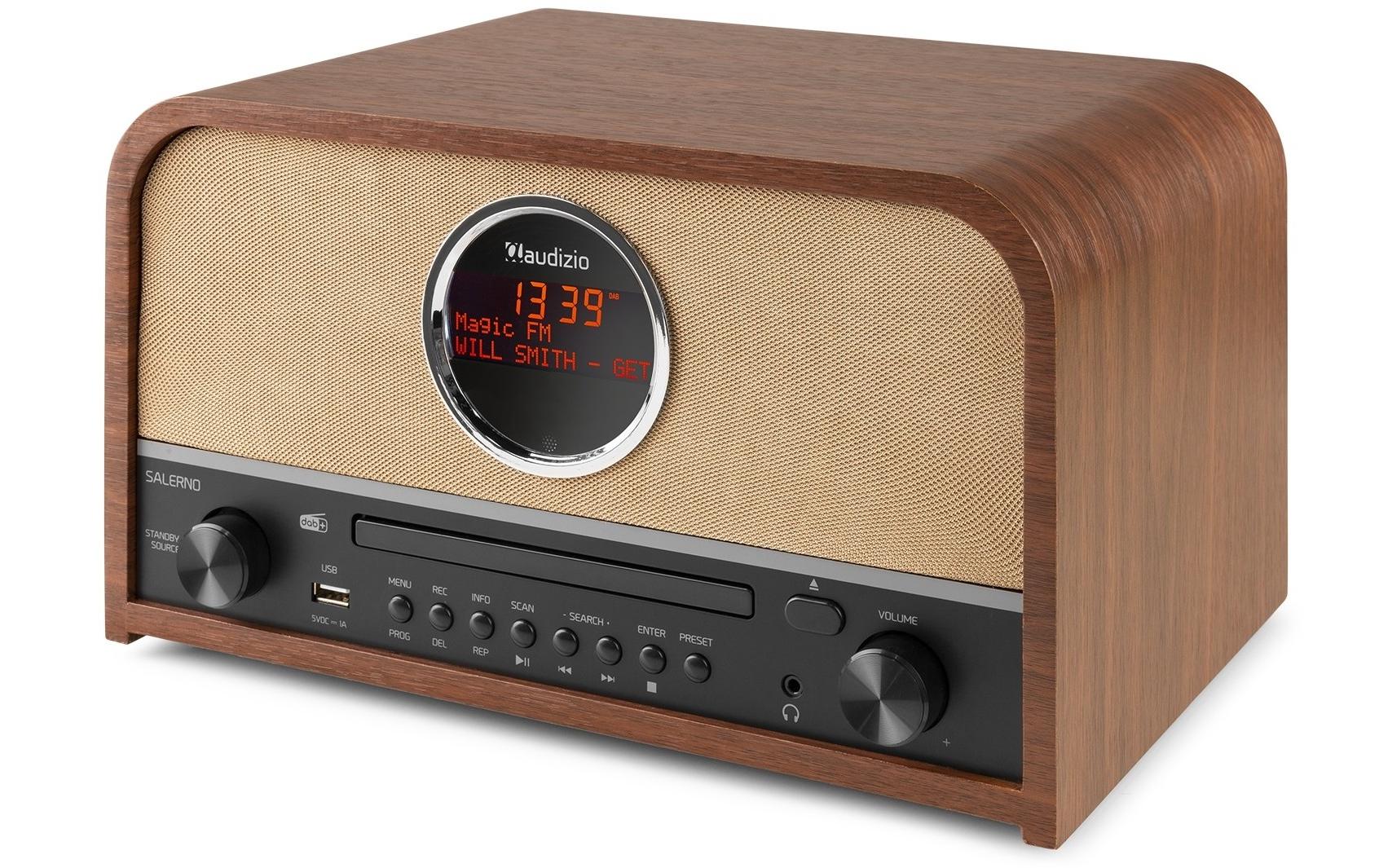 1385674 - Mediatech Audizio Salerno Retro DAB+ Radio, CD-Player, BT, USB kaufen Schweiz | Mediatech.ch