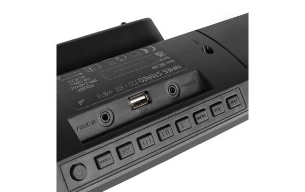 Audizio NimesBK Hifi-System, CD, BT, MP3, schwarz