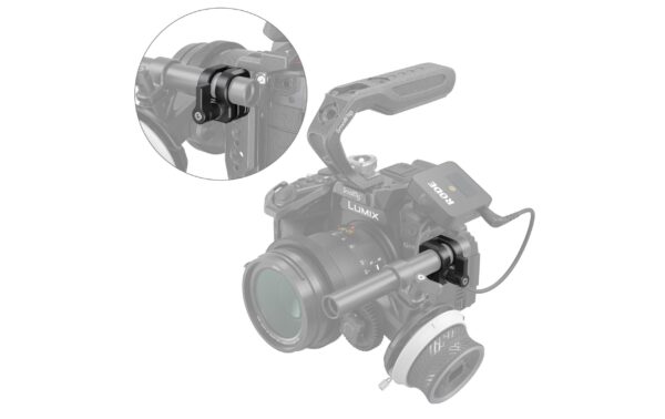 SmallRig 12mm/15mm Single Rod Clamp 