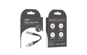 onit Type-C Digital 3.5 Audio Adapter USB Typ-C auf 3.5mm Aux