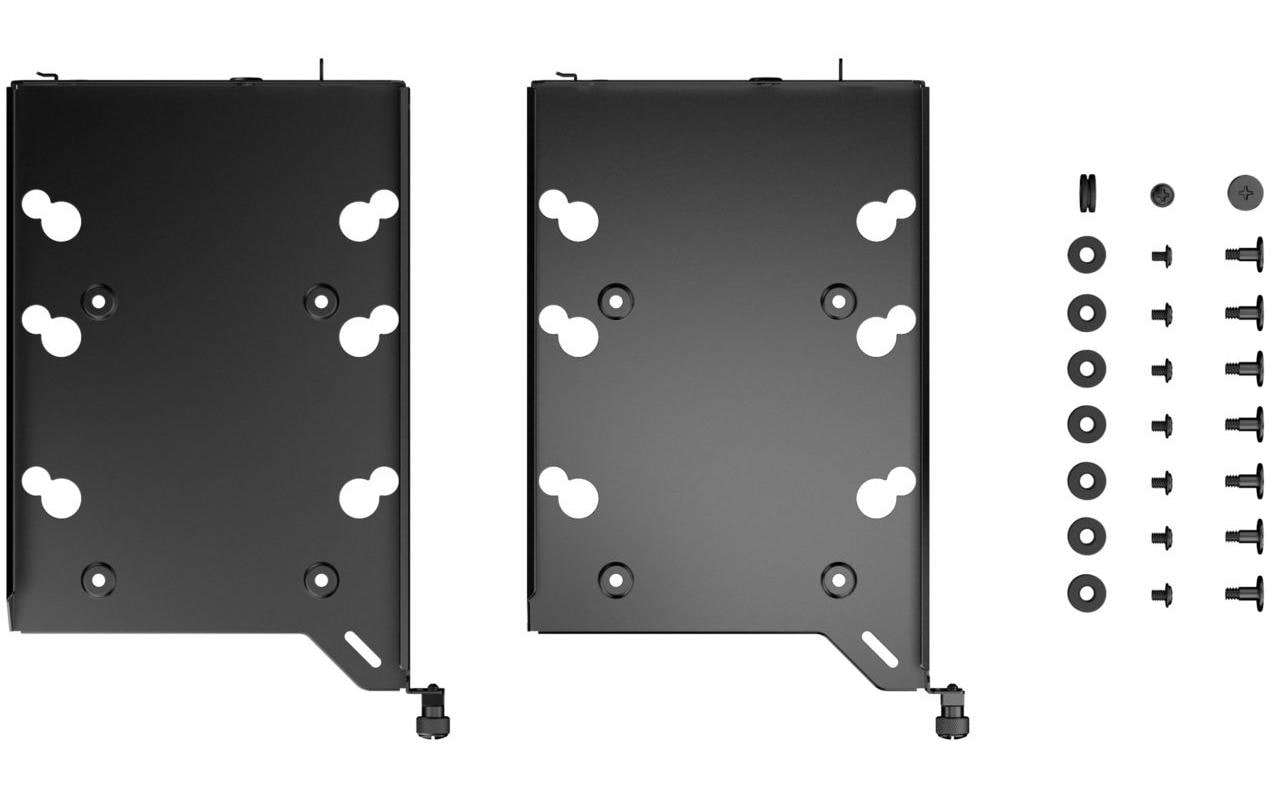 1388922_1 - Mediatech HDD Drive Tray Kit Type B, Schwarz, Dual pack