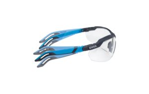 Uvex Schutzbrille i-5 9183 anthrazit / blau, Scheibe: transparent