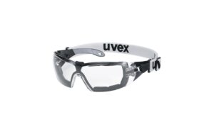 Uvex Schutzbrille pheos guard 9192 schwarz / grau