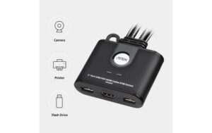 Aten CS22HF 2-Port HDMI KVM Switch FHD, 2-Port, HDMI