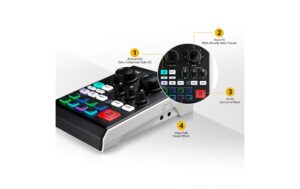 Aten UC8000 MicLive 6CH Audio Mixer Audio Mixer, MicLive