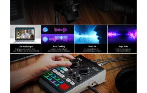 Aten UC8000 MicLive 6CH Audio Mixer Audio Mixer, MicLive