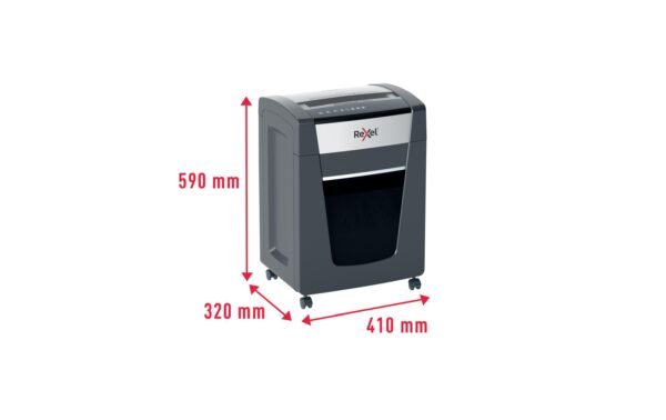 Rexel Aktenvernichter Momentum Extra P420+ P-4, 20 Blatt, schwarz