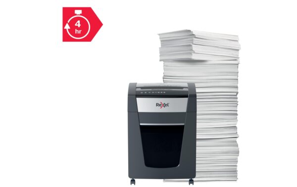 Rexel Aktenvernichter Momentum Extra P420+ P-4, 20 Blatt, schwarz