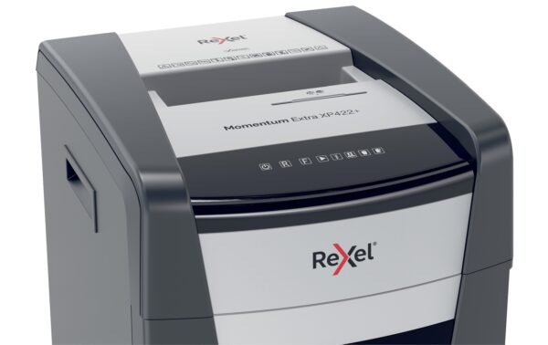 Rexel Aktenvernichter Momentum Extra XP422+ P-4, 22 Blatt, schwarz