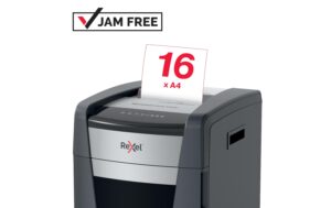 1396682_7 - Mediatech Rexel Aktenvernichter Momentum Extra XP516+ P-5, 16 Blatt, schwarz