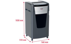 1396683_6 - Mediatech Rexel Aktenvernichter Momentum Extra XP426+ P-4, 26 Blatt, schwarz