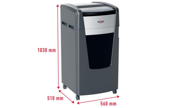 1396683_6 - Mediatech Rexel Aktenvernichter Momentum Extra XP426+ P-4, 26 Blatt, schwarz