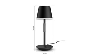 Philips Hue White & Color Ambiance Go, tragbare Leuchte schwarz