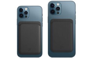 Nevox MagWallet Echt Leder Black MagSafe kompatibel