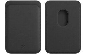 Nevox MagWallet Echt Leder Black MagSafe kompatibel