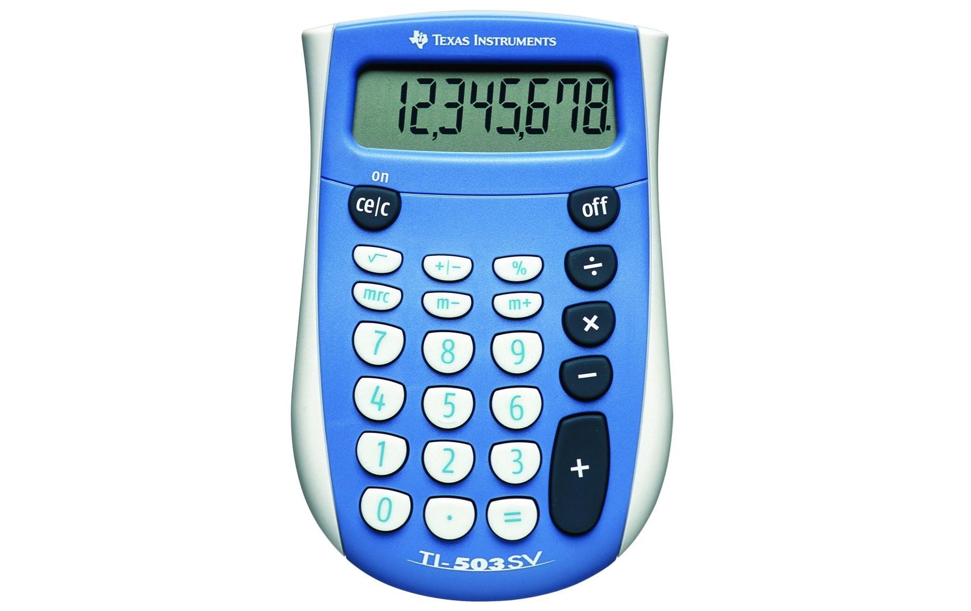 1398884 - Mediatech Texas Instruments Taschenrechner TI-503 SV blau kaufen Schweiz | Mediatech.ch
