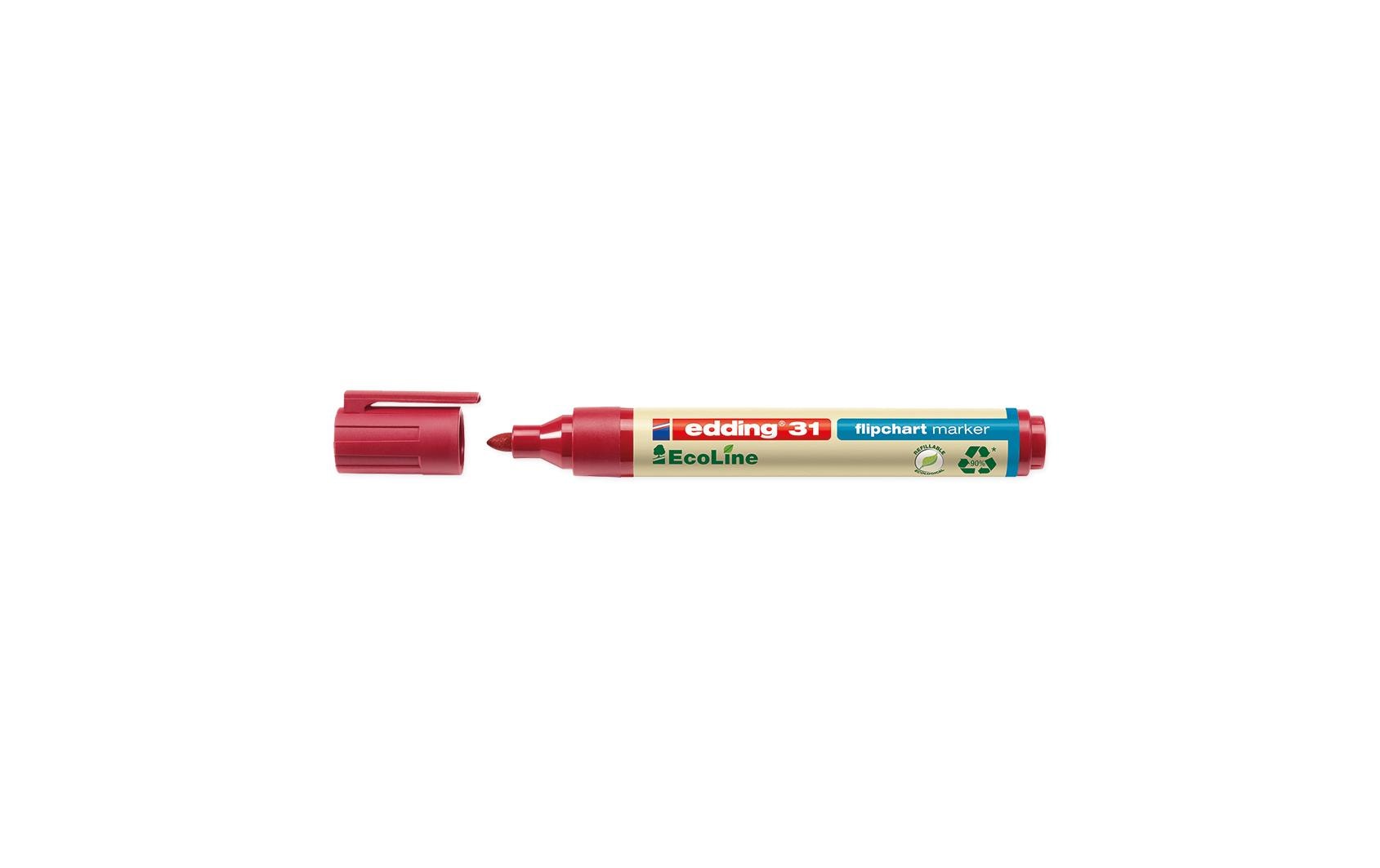 1399276 - Mediatech edding Flipchart-Marker 31 EcoLine Rot kaufen Schweiz | Mediatech.ch