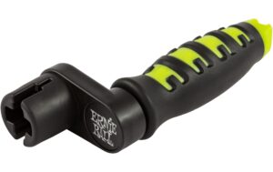 Ernie Ball 9604 Pegwinder Plus Saitenkurbel, schwarz/grün