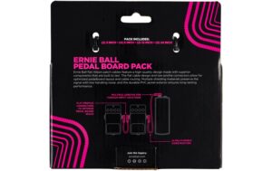 Ernie Ball 6224 Patchkabel Multipack flach, gew./gew., schwarz, Multi-Pack
