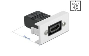 1404557_1 - Mediatech Delock Easy 45 HDMI Modul gerade, 22.5x45mm