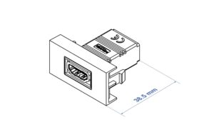 1404557_3 - Mediatech Delock Easy 45 HDMI Modul gerade, 22.5x45mm