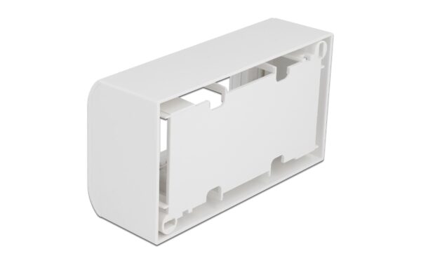 Delock Aufputzgehäuse für Easy 45 Module 152x82mm, weiss