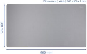 1406612_1 - Mediatech Delock Mousepad 900 x 500 x 2 mm grau