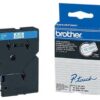 1407740 - Mediatech Brother P-Touch Schriftb TC, 12 mm Band weiss, Schrift blau
