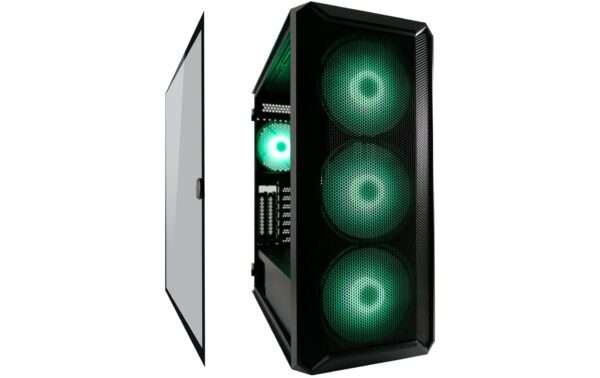 1408417_3 - Mediatech Lc-Power Midi Tower LC-804B-ON 3x 3.5. 1x 2.5 intern