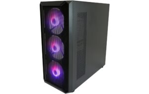 1408417_6 - Mediatech Lc-Power Midi Tower LC-804B-ON 3x 3.5. 1x 2.5 intern