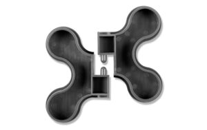 Plotony Akustikplatten Verbindungselement Set à 8 Stk.