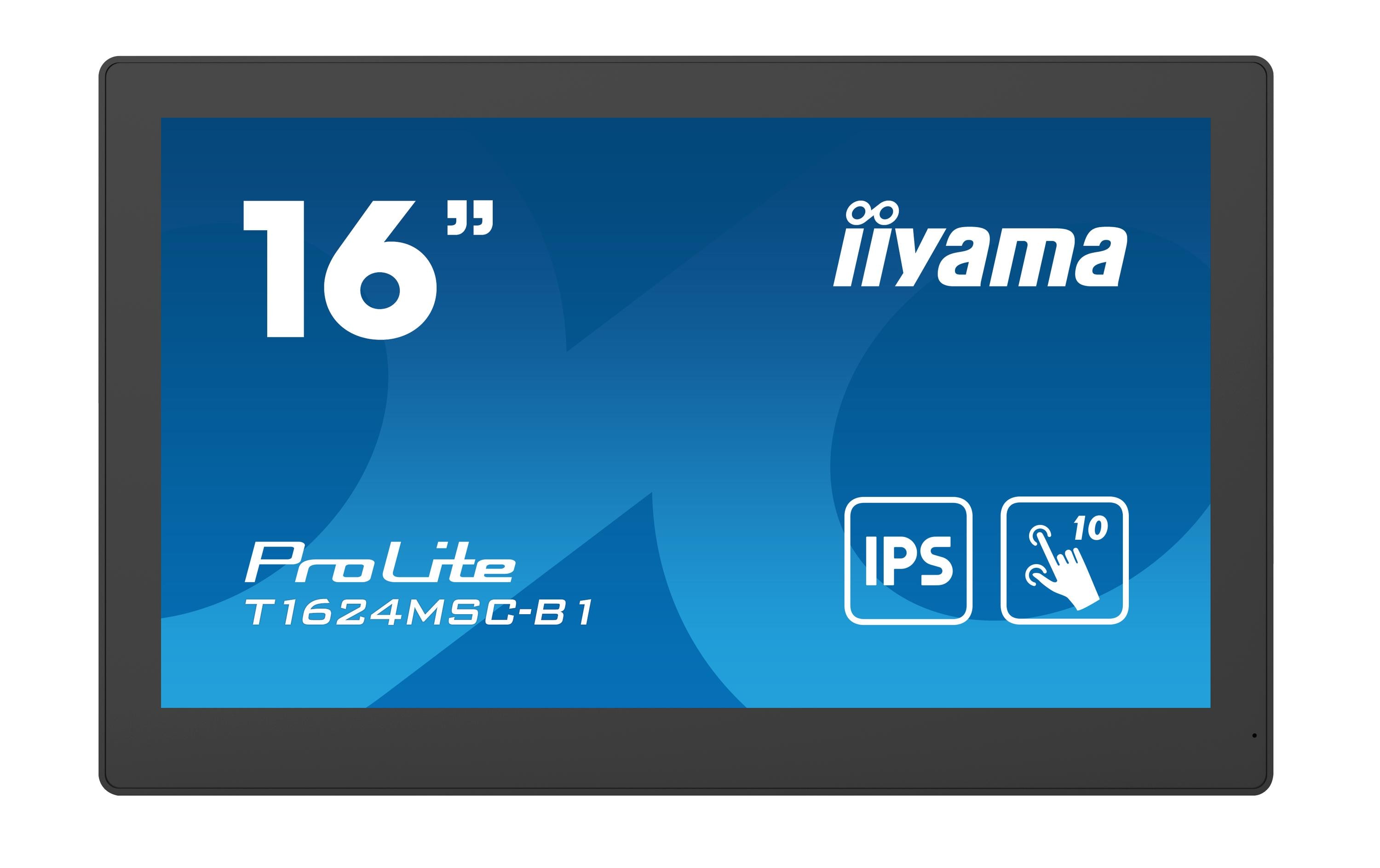 1414975 - Mediatech iiyama T1624MSC-B1 15, 1920x1080 HDMI, USB, Lautsprecher, schwarz