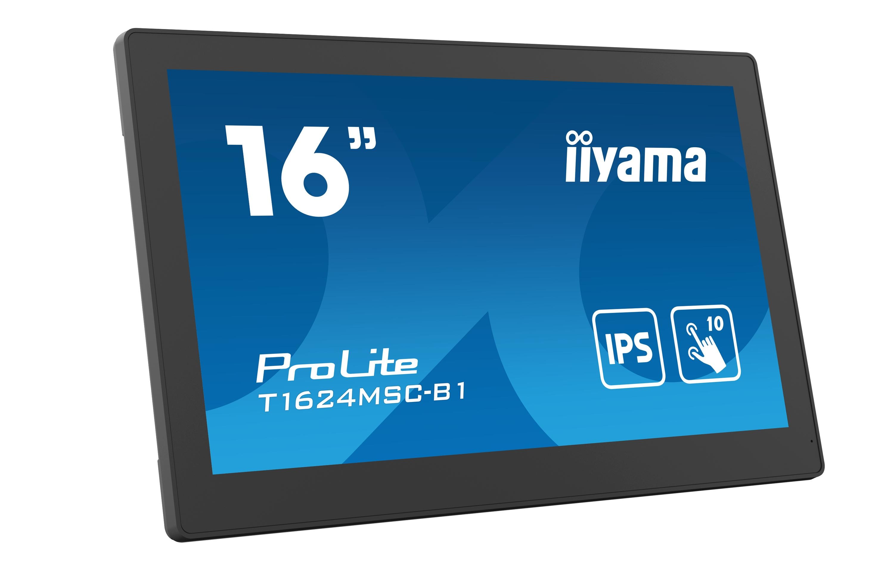 1414975_1 - Mediatech iiyama T1624MSC-B1 15, 1920x1080 HDMI, USB, Lautsprecher, schwarz