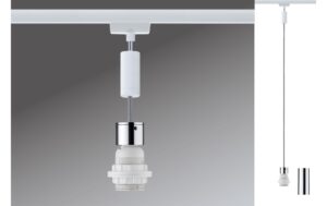 1415815_1 - Mediatech Paulmann Urail 2Easy Basic Pendel max 1x20W,230V, E27 Weiss, Chrom